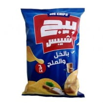 بيج شيبس خل و ملح سوبر ماركت m7ally