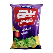 بيج شيبس سوبر ليمون حلو سوبر ماركت m7ally